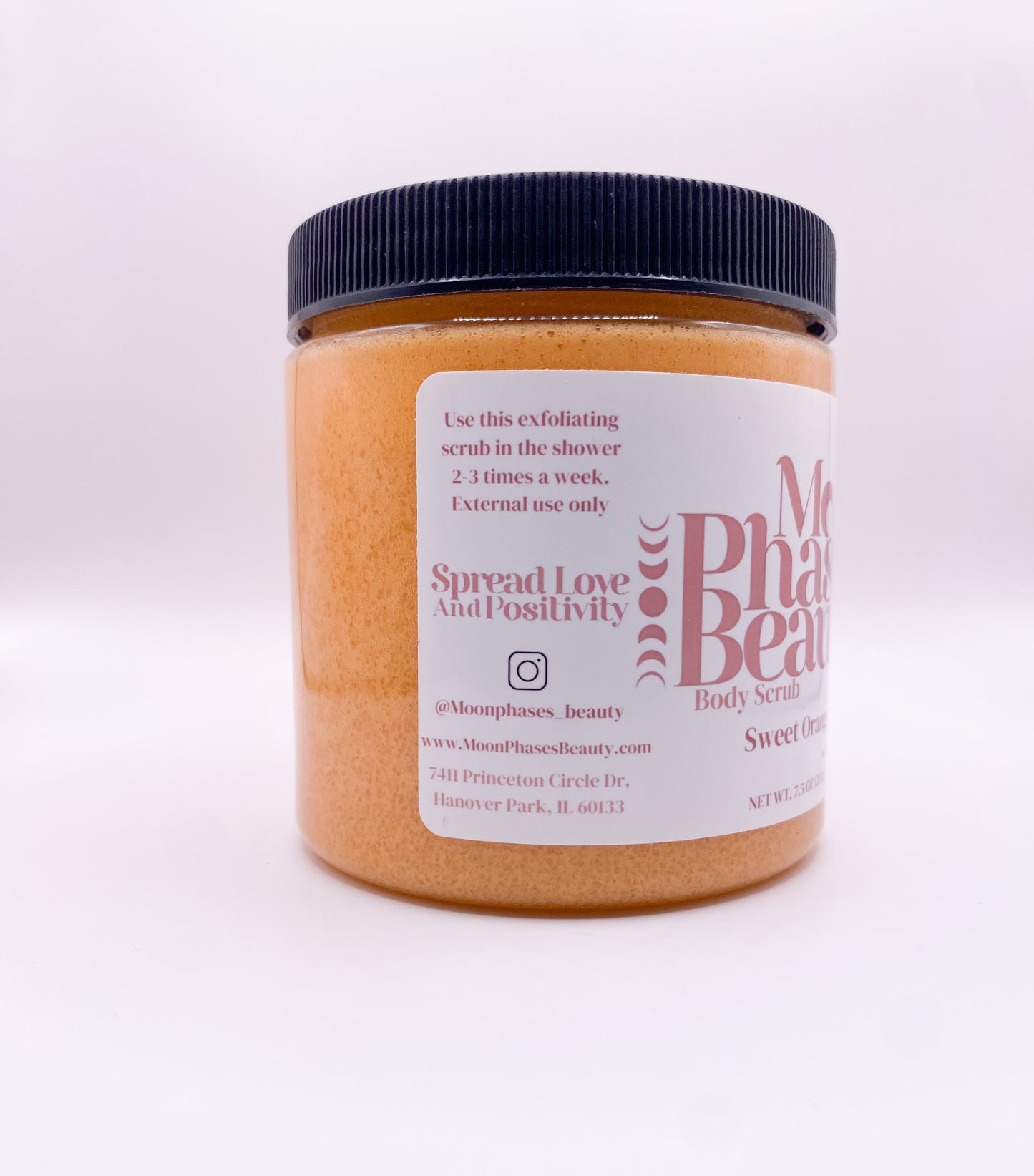 Orange Foaming Body Scrub